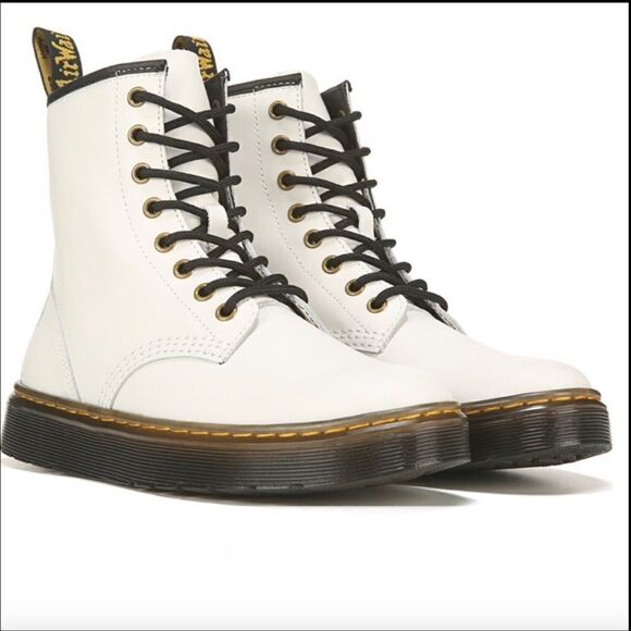 New Dr Marten’s Zavala White Leather Boot Size 6 EU 37 - Picture 13 of 13